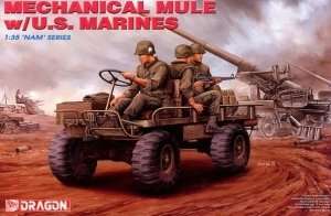 Dragon 3317 Mechanical Mule w/U.S. Marines