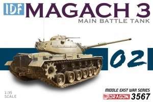 Dragon 3567 IDF Magach 3 Main Battle Tank