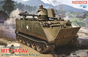 Dragon 3575 M113 ACAV w/106mm Recoilless Rifle 1/35 
