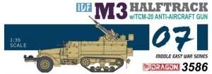 Dragon 3586 IDF M3 Halftrack w/TCM-20