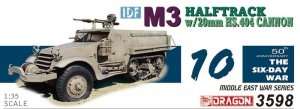 Dragon 3598 IDF M3 Halftrack with 20mm HS.404 Cannon