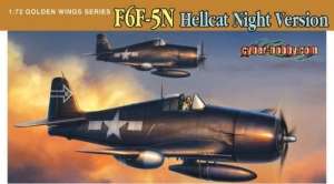 Dragon 5080 F6F-5N Hellcat, Night Version