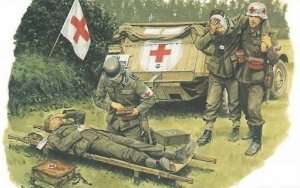 Dragon 6074 German Medical Troops