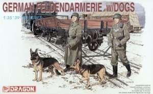 Dragon 6098 German Feldendarmerie w/dogs