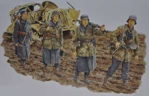 Dragon 6158 Figurki German Infantry, HG Division (Anzio 1944)