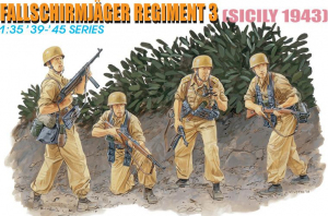 Dragon 6195 Fallschirmjager Regiment 3 (Sicily 1943) - Italian Campaign 1/35 