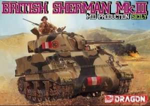 Dragon 6231 British Sherman Mk.III (Mid Production) Sicily