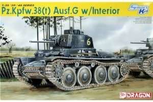 Dragon 6290 tank Pz.Kpfw.38(t) Ausf.G w/Interior