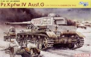 Dragon 6363 Pz.Kpfw.IV Ausf.G LAH Division - Kharkov 1943