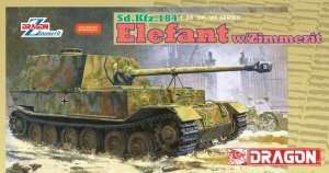 Dragon 6465 Sd.Kfz.184 Elefant w/Zimmerit
