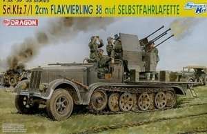 Dragon 6525 Sd.Kfz.7/1 2cm FLAKVIERLING 38 auf SELBSTFAHRLAFETTE