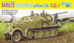 Dragon 6542 Sd.Kfz.7/2 3.7cm FLAK 37 w/Armor Cab 