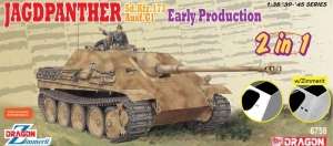 Dragon 6758 Jagdpanther Early Production 2in1