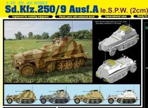Dragon 6882 Transporter Sd.Kfz.250/9 Ausf.A le.S.P.W. Full Interior