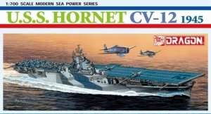Dragon 7085 U.S.S. HORNET CV-12 1945