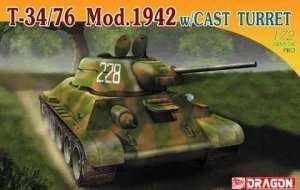 Dragon 7224 T-34/76 Model 1942 w/Cast Turret