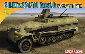 Sd.Kfz.251/10 Ausf.C with Pak model Dragon in 1-72 