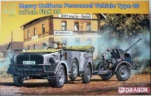 Dragon 7422 German HUPV Type 40 with 2cm FlaK 38