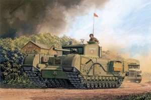 Dragon 7424 British Churchill Mk. IV