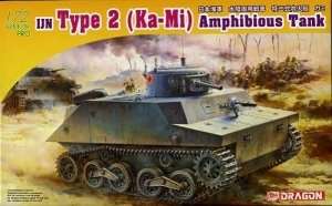 Dragon 7435 Japanese Type 2 (Ka-Mi) Amphibious Tank