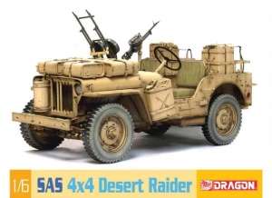 Dragon 75038 Jeep SAS 4x4 Desert Raider model 1-6