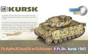 Dragon Armor 60614 Pz.Kpfw.III N w/Schurzen Kursk gotowy model