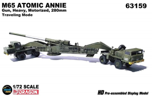 Dragon Armor 63159 M65 Atomic Annie Gun 280mm Travelling Mode