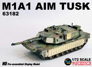 Dragon Armor 63182 Abrams M1A1 AIM TUSK 8th Tank Battalion II MEB USMC Iraq 2003