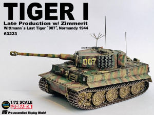 Dragon Armor 63223 Tiger I Late Production w/Zimmerit Wittmann's Last Tiger 007