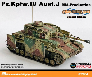 Dragon Armor 63264 Pz.Kpfw. IV Ausf. J Mid Production - Western Front 1944