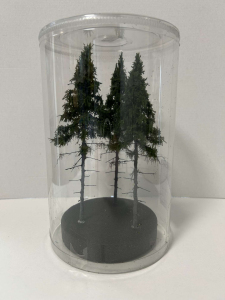 Drzewa świerk wysokogórski mniejszy 3 szt model 18 - 20 cm Freon nr SG2 