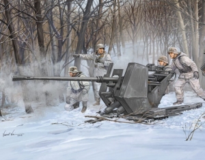 Działko przeciwlotnicze Flak 37 Trumpeter 02310