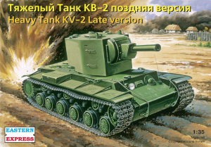 Eastern Express 35090 KV-2 Late Version Russian Heavy Tank 1/35