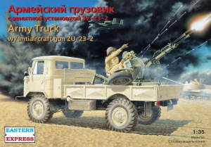 Eastern Express 35132 GAZ-66 with ZU-23-2 AA Gun 1/35