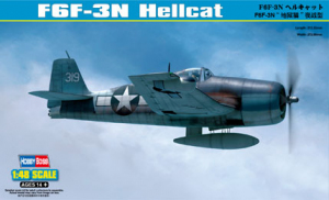 F6F-3N Hellcat Hobby Boss 80340 model 1-48