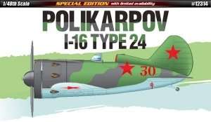 Academy 12314 Fighter Polikarpov I-16 in scale 1-48 