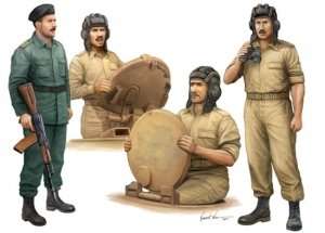 Figurki - załoga irackiego czołgu - Trumpeter 00439