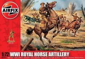 Figurki WWI Royal Horse Artillery Airfix 01731