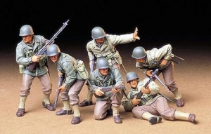 Figurki amerykańskiej piechoty Tamiya 35192