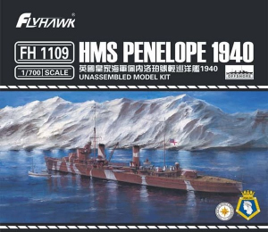 Flyhawk FH1109 lekki krążownik HMS Penelope 1940 model 1-700