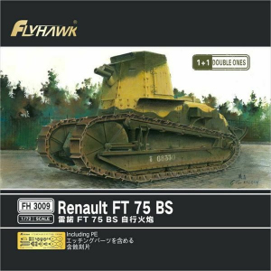 Flyhawk FH3009 Czołg Renault FT-75 BS dwa modele 1-72