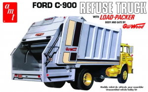 Ford C-900 Garbage Truck AMT 1247 model skala 1-25