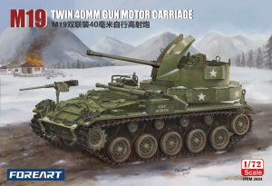 Fore Art 2004 M19 Twin 40mm Gun Motor Carriage 1/72