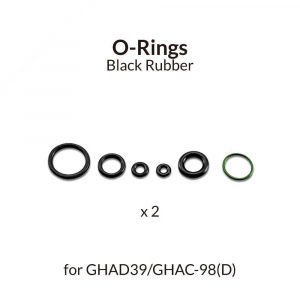 Gaahleri 40430 Black Rubber O-Rings for GHAD-39, GHAC-98D