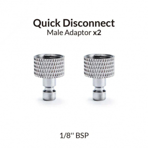 Gaahleri 40799 Airbrush Quick Male Adapter 1/8'' BSP - 2 pcs 