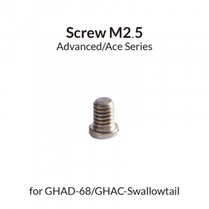 Gaahleri 41291 Screw M2.5 for GHAD-68 & GHAC-Swallowtail