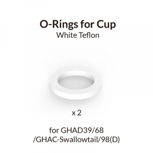 Gaahleri 42823 White Teflon O-Rings for Cup GHAD-39, GHAD-68, GHAC-98D, GHAC-Swallowtail