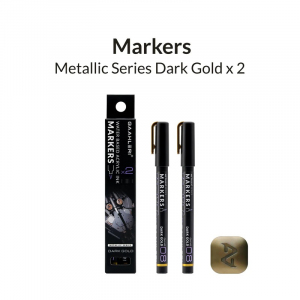 Gaahleri 45077 Dark Gold Marker - 2 pcs