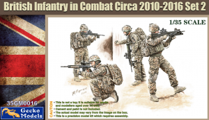 Gecko Models 35GM0016 British Infantry In Combat Circa 2010-2016 Set 2 1/35