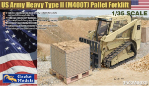 Gecko Models 35GM0030 US Army heavy Type II (M400T) Pallet Forklift 1/35